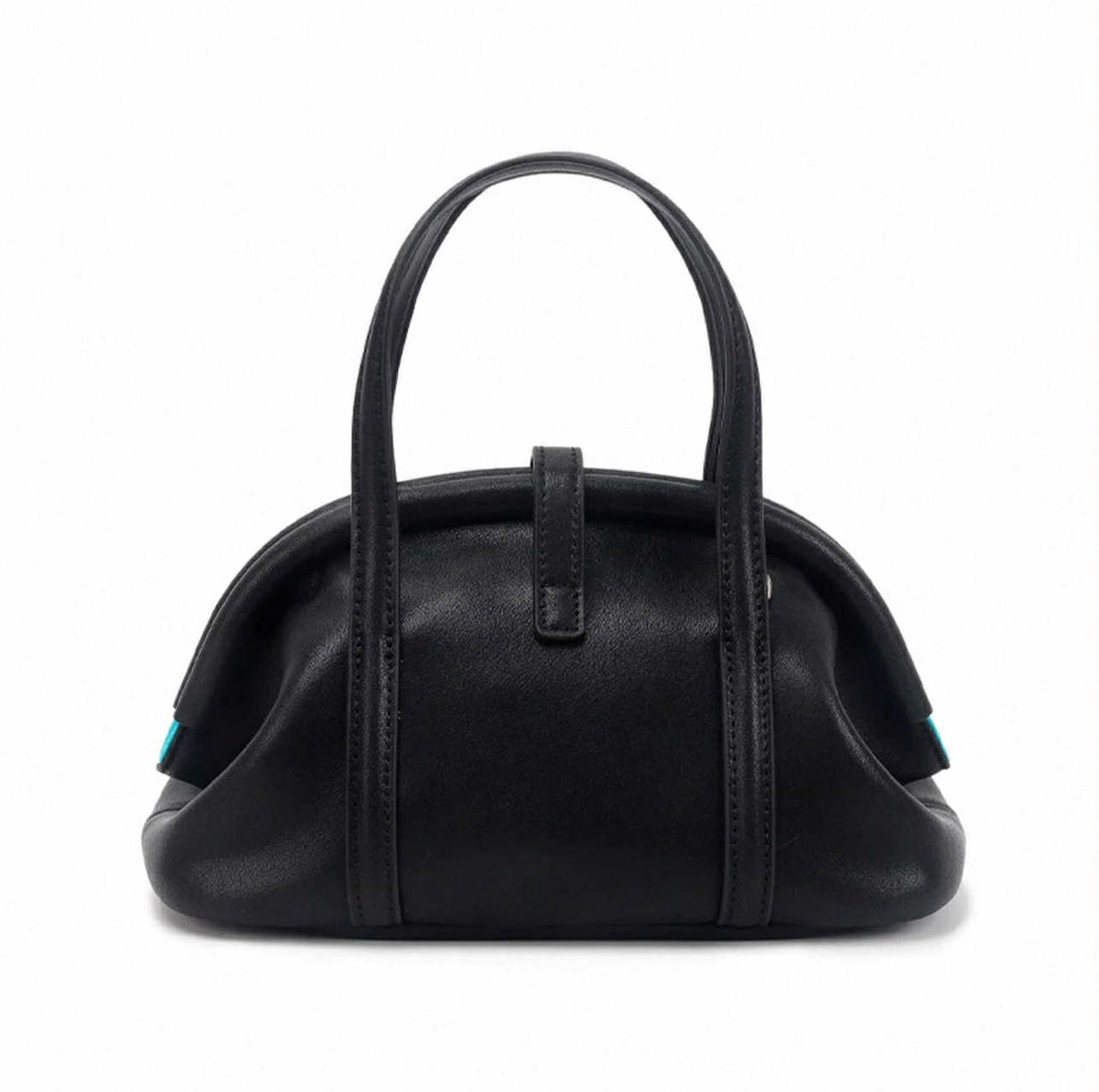 Midnight Curve-Soft Black Mini Tote