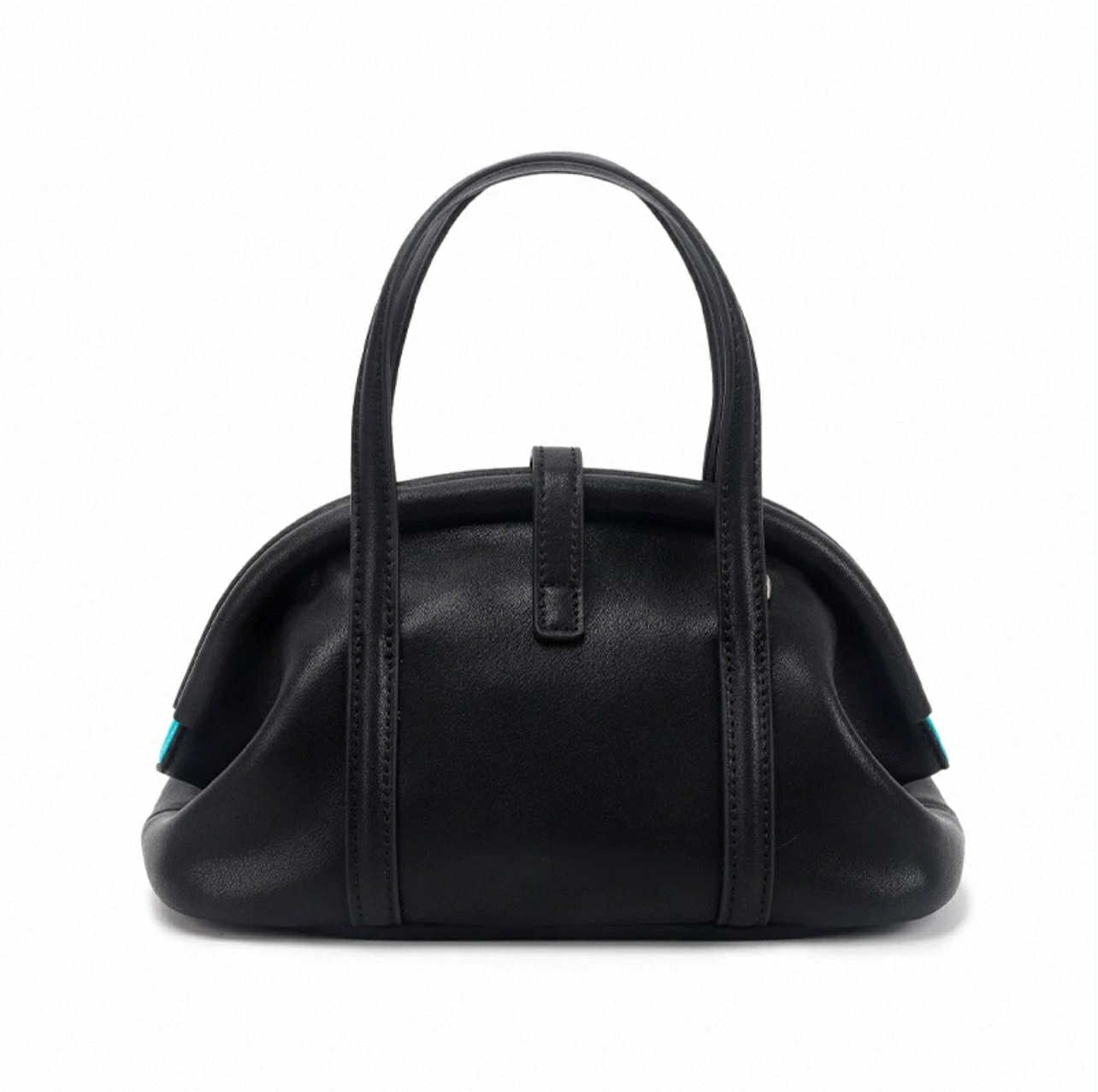Midnight Curve-Soft Black Mini Tote
