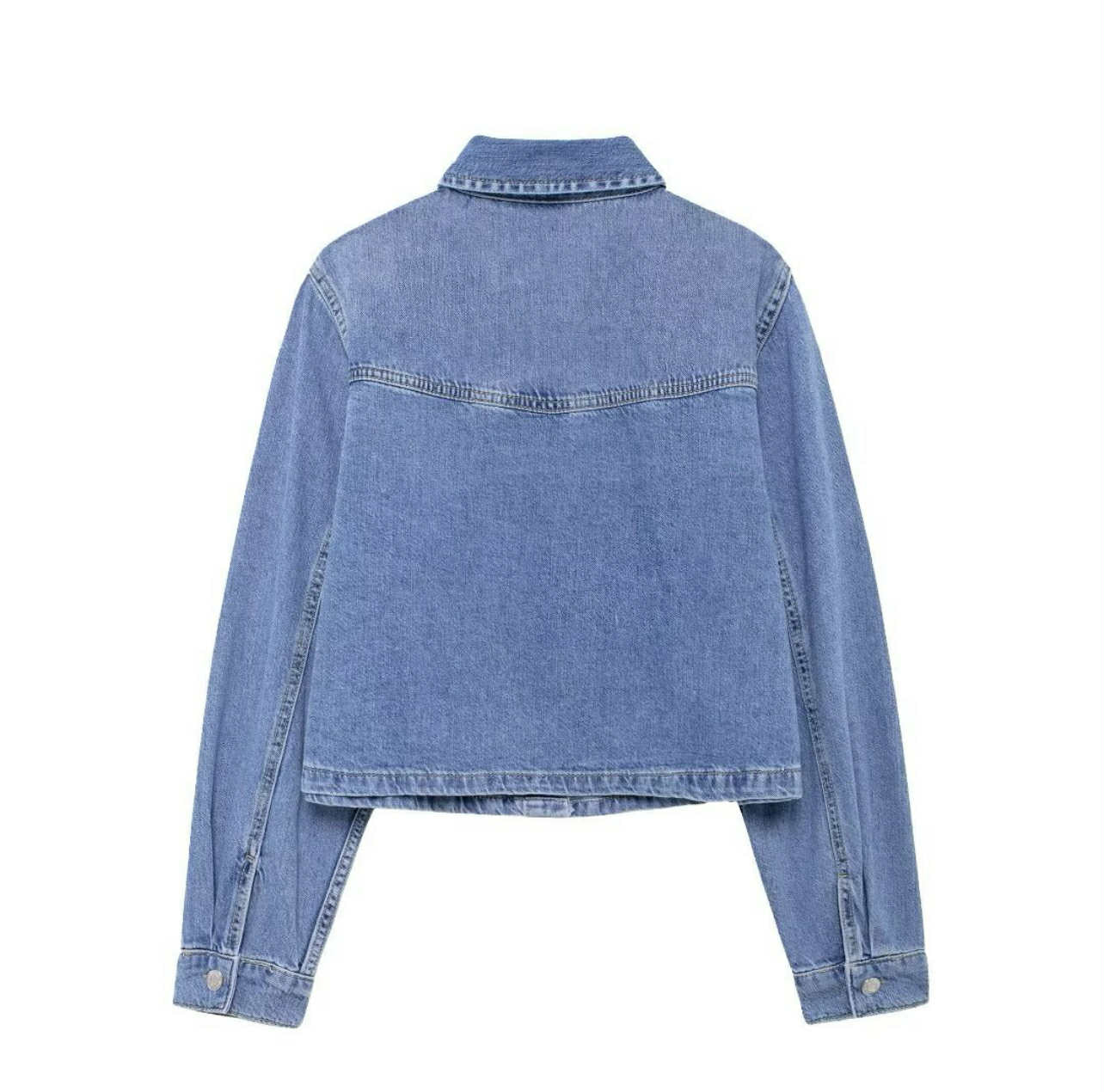 Light Blue Denim Set( top + pant)