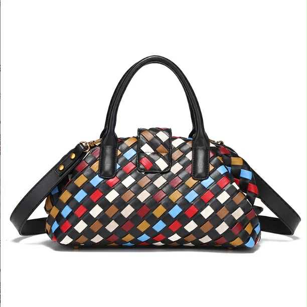 Multicolor woven Handbag