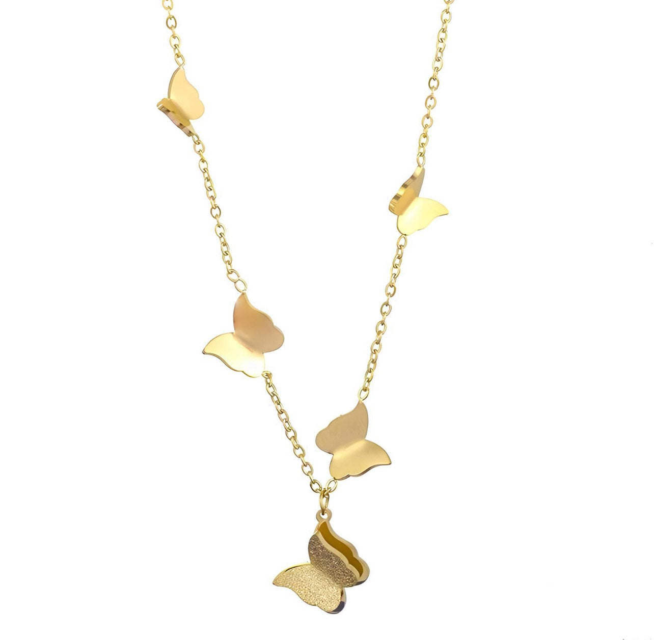 Golden Butterfly- 18kGold Plated Necklace