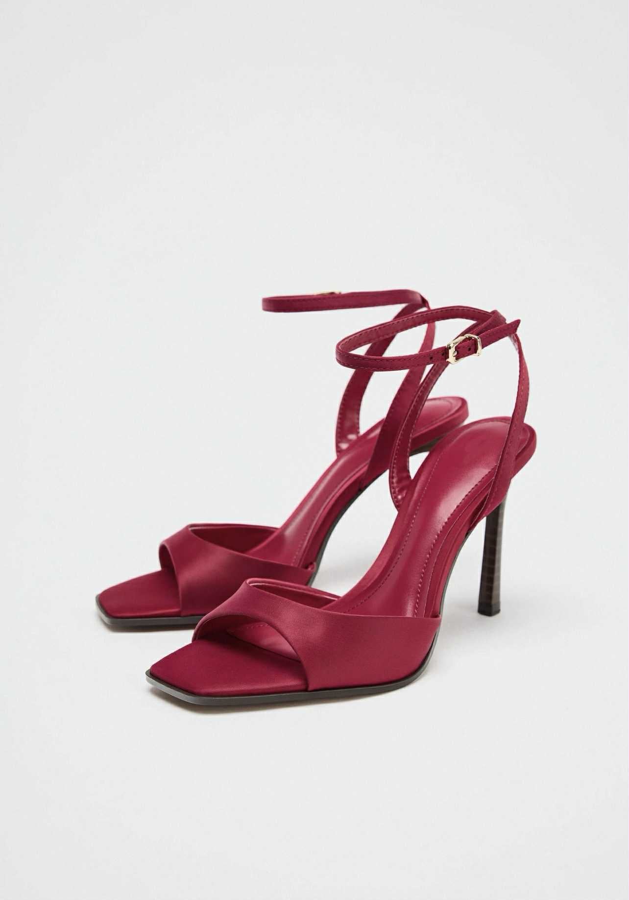 Fuchsia Satin Elegance Heels