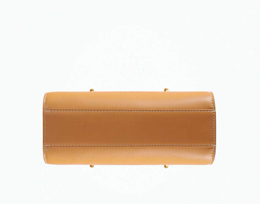 Camel Contrast Mini Bag