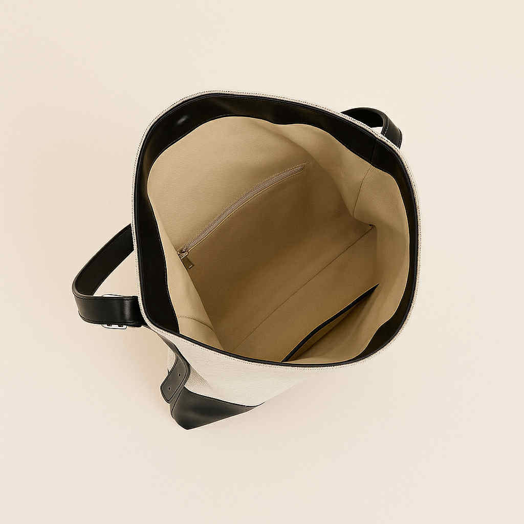 Two-Tone Hobo Bag